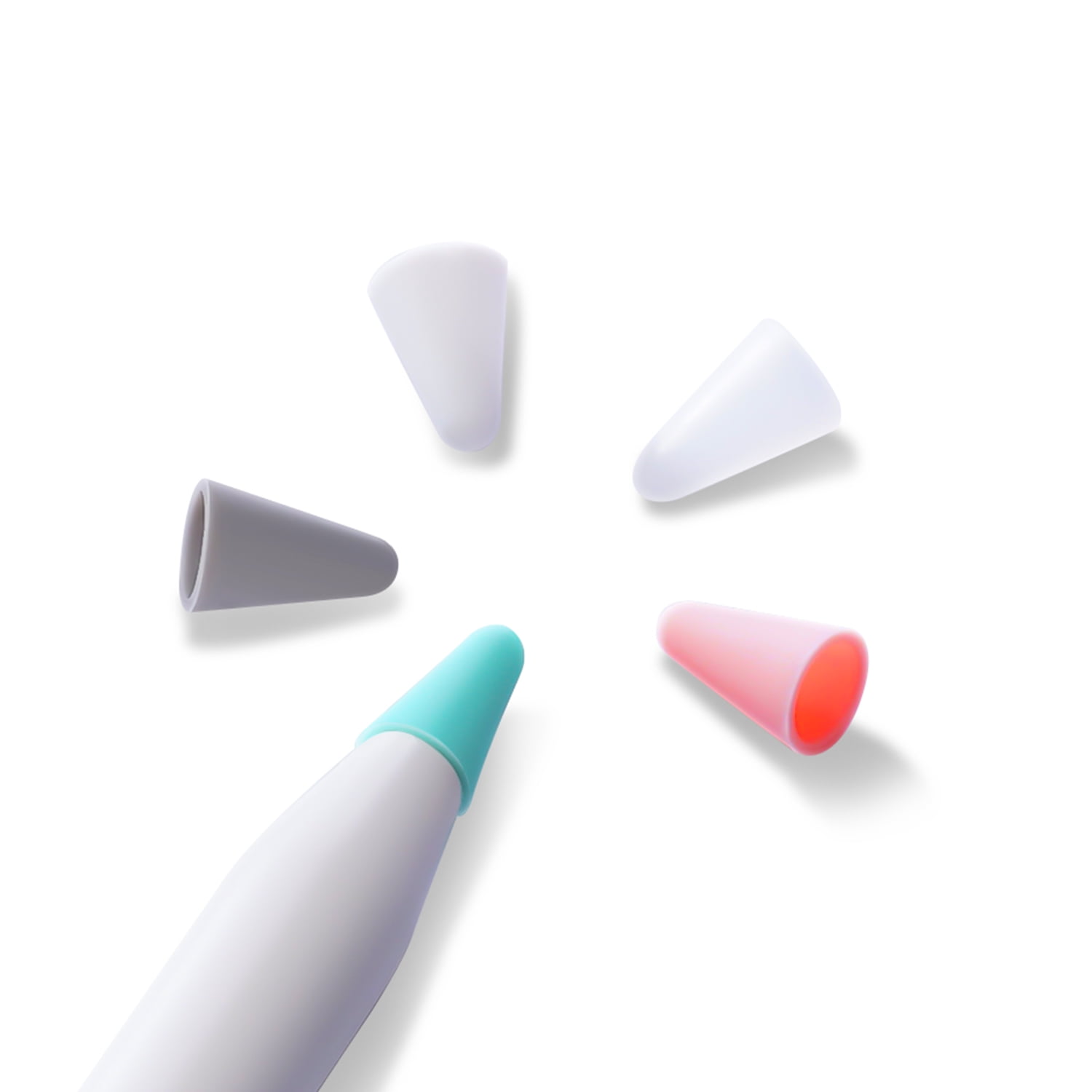 10Pcs Stylus Pen Silicone Protective Tips Replacement Pen Nibs