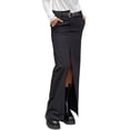 thumbnail image 2 of Women'S High Waisted Side Slit Ruched Bodycon Long Maxi Skirt Black S, 2 of 7