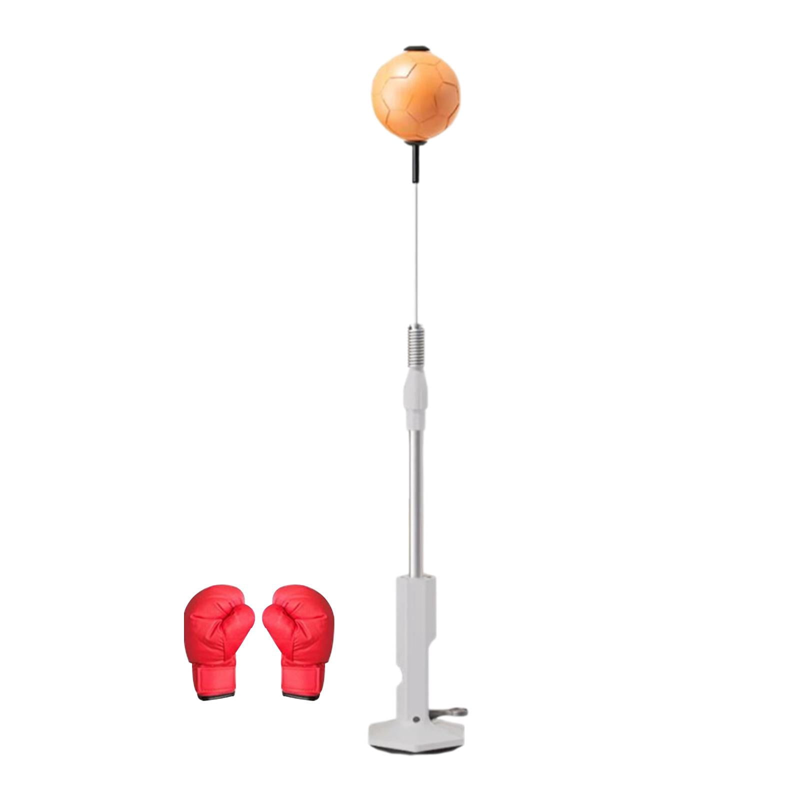 Baoblaze Boxing Ball Boxing Reaction Ball for Kids Adults Boxing Punching Bag with Ball w Boxing Gloves