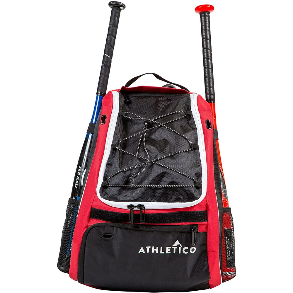 Athletico Baseball Bat Bag Backpack for Baseball, TBall & Softball