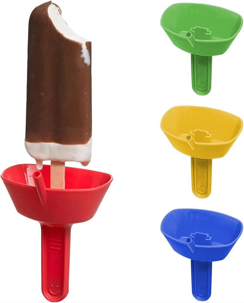 Hirundo Drip Free Popsicle Holder, Silicone Popsicle Holde with Straw ...