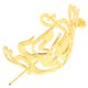 thumbnail image 1 of FESTFENDS Men's Traditional Golden Crown Hairpin Lightweight Metal Hair Fork for Updo Styling, 1 of 6