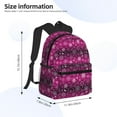 thumbnail image 2 of Easygdp Snowflakes And Christmas Mochila Casual para Portátil, Mochila para Escuela, Viajes, Negocios, 2 of 6