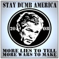 thumbnail image 2 of CafePress - Stay Dumb America! Cap - Adjustable 100% Brushed Unisex Casual Cotton Baseball Cap, Beige, 1, 2 of 2