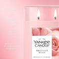 thumbnail image 3 of Yankee Candle Fresh Cut Roses Scented, Signature 20oz Large Tumbler 2-Wick Candle, Over 60 Hours of Burn Time, 3 of 8