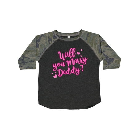 

Inktastic Will You Marry Daddy Gift Toddler Boy or Toddler Girl T-Shirt