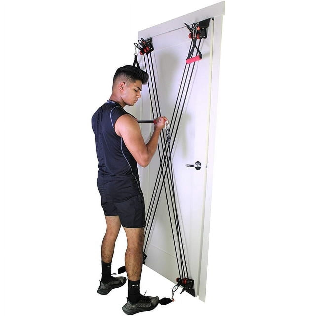 X Factor Door Gym Home Fitness System with Straight Bar