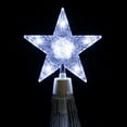 thumbnail image 5 of Northlight LED Lighted Show Cone Christmas Tree Outdoor Decoration - 6' - Pure White Lights, 5 of 10