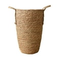thumbnail image 1 of Canasta de plantería tejida de paja Cubierta de maceta de flores Casilla de planta de planta de planta de planta para la sala de estar Decoración del S, 1 of 8