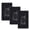 Black, variant on GFCI Plugs Greencycle 15amp Weather Resistant GFCI Outlet, Tamper Resistant GFI Receptacle with LED Indicator, Decor Wall Plate and Screws Included, ETL Certified, White