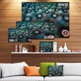 thumbnail image 3 of Fleurs Bleues sur Planète Alien - Impression sur Toile Florale, 3 of 4