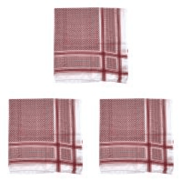 Pañuelo árabe para la cabeza para hombre, turbante de algodón, gorro musulmán Jacquard (140*140 cm), rojo