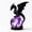 D, variant on Gothic Dragon LED Crystal Ball Lamp, Fantasy Resin Dragon Night Light, USB Powered, Medieval Winged Sculpture Dark Aesthetic Decor for Bedroom Shelf Altar Halloween, Novelty Birthday Gift, 6.5"