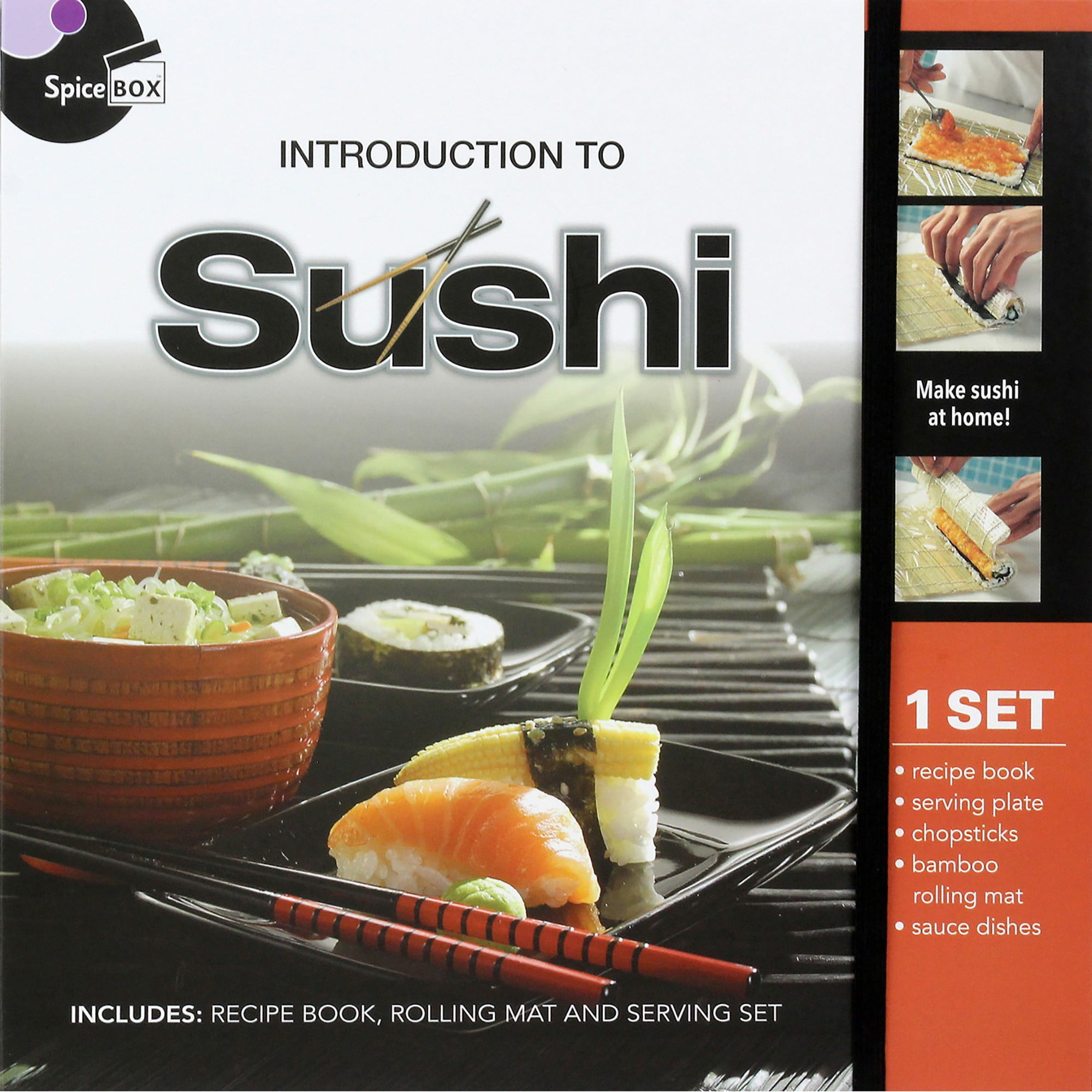 Sushi Master The Ultimate Sushi Maker with Recipe Book Open Box Unused