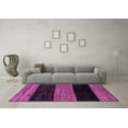 thumbnail image 3 of Ahgly Company Indoor Rectangle Abstract Purple Modern Area Rugs, 8' x 12', 3 of 4