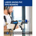 thumbnail image 2 of Escariador de tubos de PVC DAYDOOR de 1 pulgada para accesorios de PVC, CPVC o ABS Sch. 40, 2 of 7