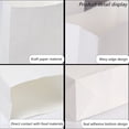 thumbnail image 3 of Dsseng 50 Count - White Paper Bags for Packing Lunch & Snacks - Blank White Lunch Bags Paper for Arts & Crafts Projects12*7*22, 3 of 4