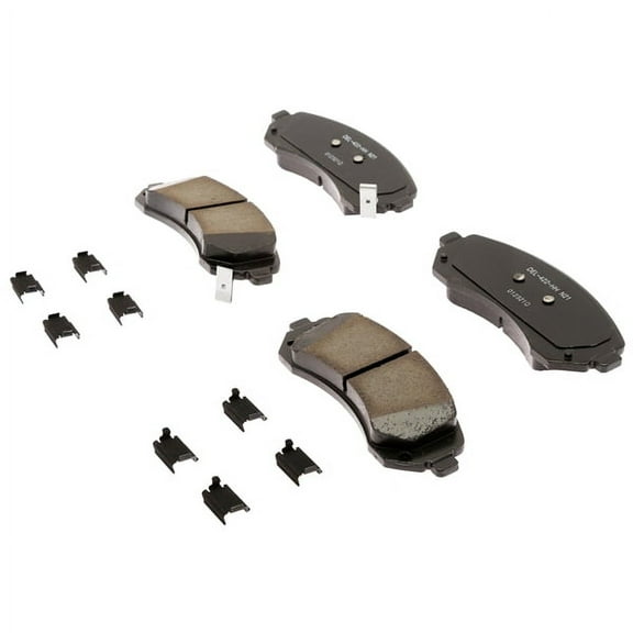 ACDelco 17D844CHF1 Ceramic Disc Brake Pad Fits select: 2002-2007 BUICK RENDEZVOUS, 2002-2004 CHEVROLET VENTURE