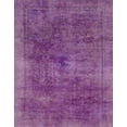 thumbnail image 1 of Ahgly Company Indoor Rectangle Abstract Orchid Purple Abstract Area Rugs, 7' x 9', 1 of 6