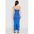thumbnail image 4 of Womens Slit Back Maxi Tube Dress, 4 of 4