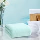 thumbnail image 4 of Solid Color Pineapple Reseau High Density Fleece Marginal Bath Towel Adult Solid Color Enlarged Bath Towel Thickened Marginal Towel 140x70cm, 4 of 4