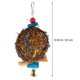 thumbnail image 2 of Bird Chewing Toy Parrot Hanging Chewing Toy Wooden Foraging 2Pcs, 2 of 4