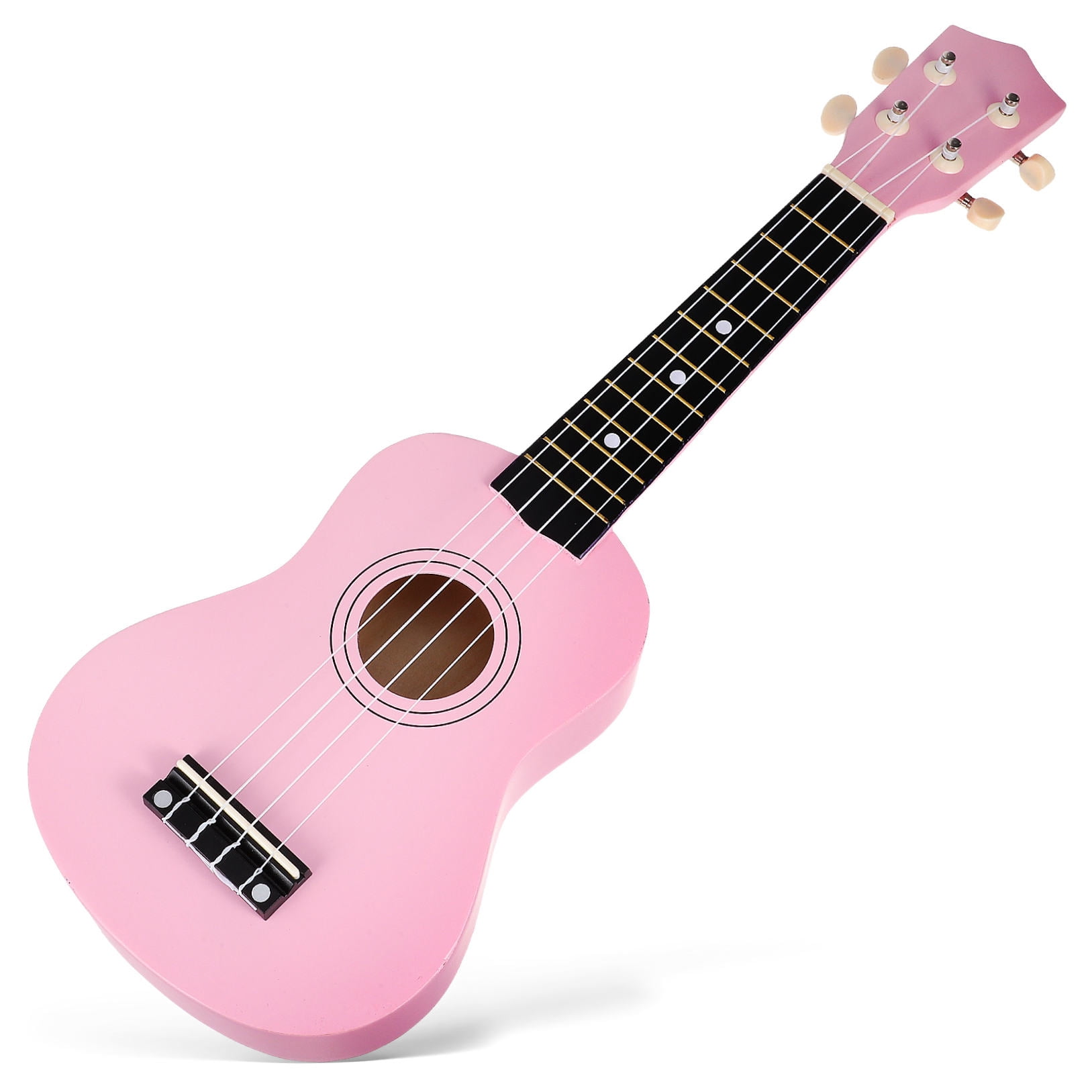 GOOHOCHY Pink Ukulele 21 Inch For Beginners With Long-term Playability 1 Set