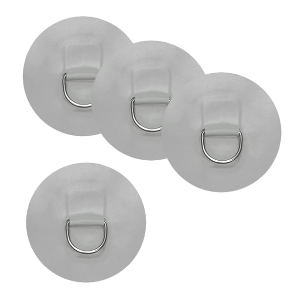 de almohadilla en D 4x para accesorios de kayak de canoa inflable , 110 mm Sunnimix Almohadilla de anillo en D para kayak