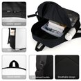 thumbnail image 4 of Motocross Sucio Moto de Cross-theme Backpack, Campus style schoolbag Bookbag with Adjustable Shoulder Straps And Large Zip Compartment, Unisex Travel Bags., 4 of 6