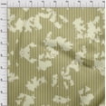 thumbnail image 4 of oneOone Viscose Jersey Olive Green Fabric Abstract-Smoke Stripe Craft Projects Decor Fabric Printed By The Yard 60 Inch Wide, 4 of 4