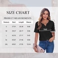 thumbnail image 2 of SWQZVT Womens Tops Dressy Casual Blouses V Neck Work Shirts Trendy Tops Summer Short Sleeve Business Dressy Work Tops, 2 of 6