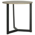 thumbnail image 4 of SAFAVIEH Ballard Mid Century Modern End Table, Oak/Black, 4 of 5