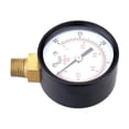 thumbnail image 2 of -30inHg / -1bar Acero inoxidable Dial Compresor de aire Manómetro de vacío 5cm, 2 of 9