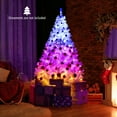 thumbnail image 4 of Costway 6 FT Artificial Christmas Tree with 1000 Branch Tips 280 Lights 11 Lighting Modes, 4 of 11