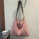 thumbnail image 5 of Bolso bandolera grande para mujer, bolso elegante para mujer, bolso Hobo de pana, bolso de hombro a la moda, 5 of 7