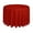 Red, variant on Lann's Linens - 132" Round Premium Tablecloth for Wedding / Banquet / Restaurant - Polyester Fabric Table Cloth - White