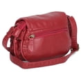 thumbnail image 2 of Karla Hanson Charlotte Sac Bandoulière Compact pour Femmes Prélavé, 2 of 4