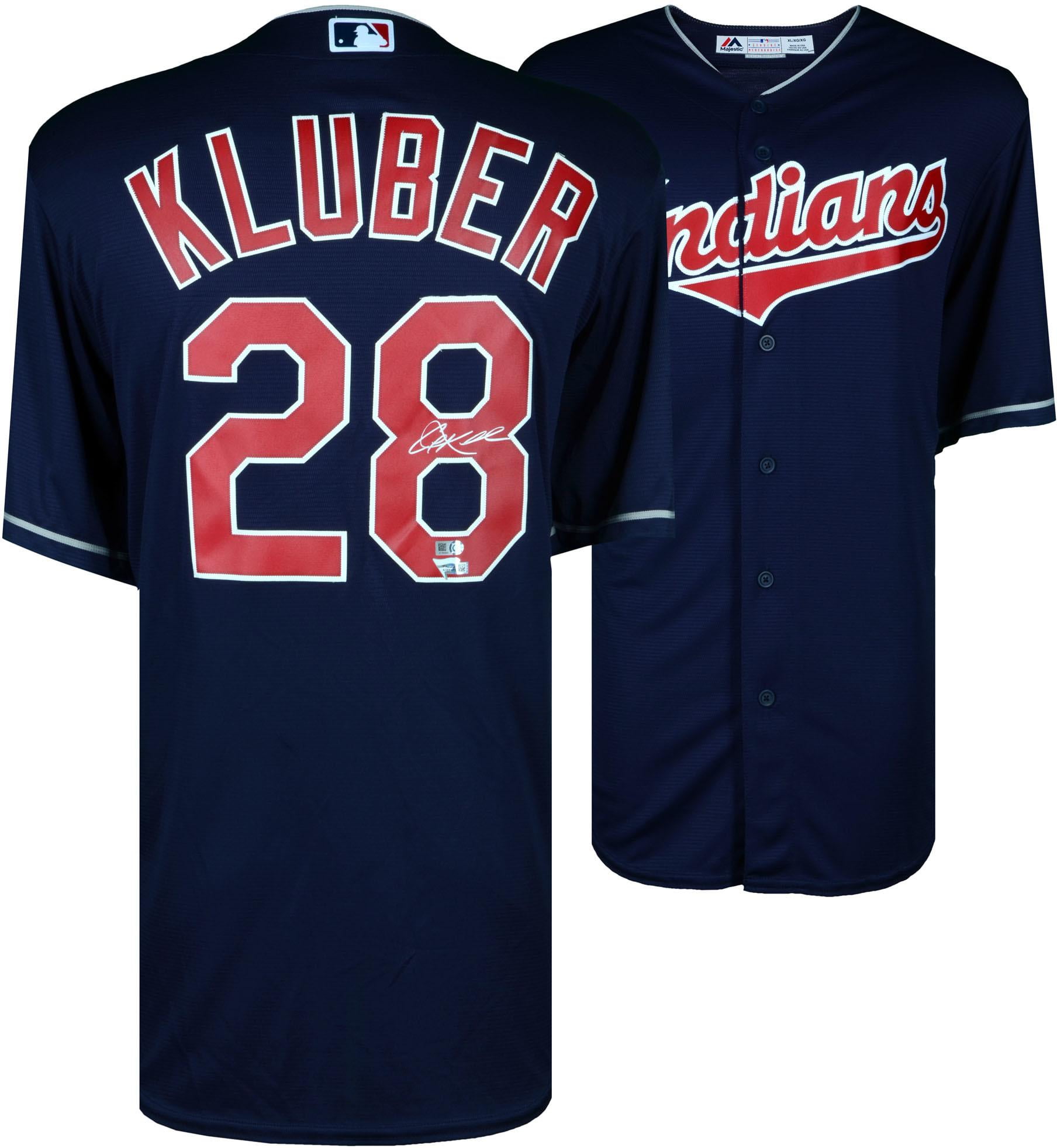 indians kluber jersey