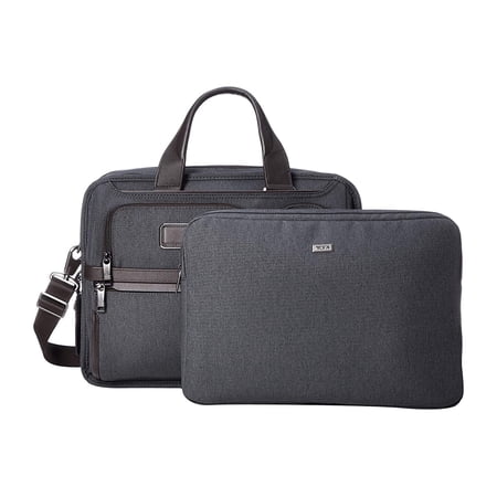 Tumi Alpha 3 Expandable Organizer Laptop Brief Anthracite