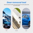 thumbnail image 6 of Car Door Interior Trim Clip Panel Upholstery Fastener Clip Remover Tool Screwdriver Nail Puller 4 Inch Blue, 6 of 9
