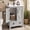 Dark Gray 30in, variant on YUSAZENS 24 Inch Bathroom Vanity with Ceramic Sink, Modern Freestanding Bathroom Storage Cabinet with 2 Doors & 1 Drawer, Contemporary Vanity for Bathroom, Grey
