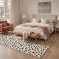 thumbnail image 2 of KUETH 5x7 Leopard Area Rugs Machine Washable Rugs for Living Room, Non Slip Flat Pile Rug with Rubber Backing, Modern Rug for Entryway Bedroom Dining Room Home Office, 2 of 4