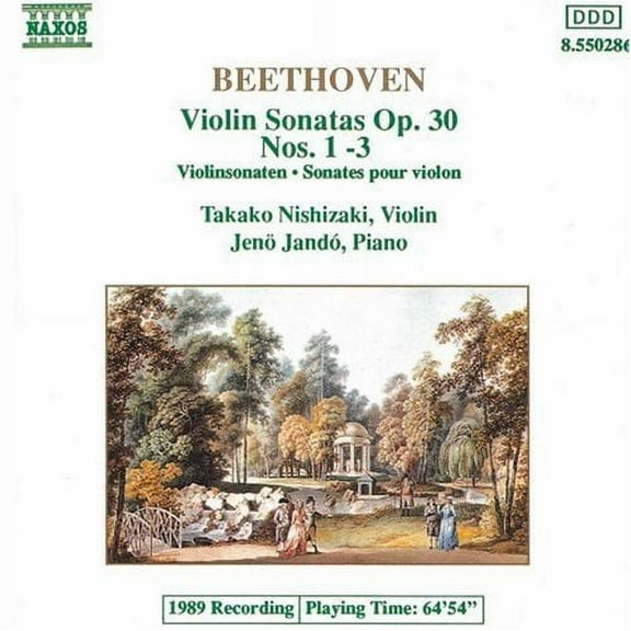 Takako Nishizaki - Violin Sonatas Opus 30 1-3 - Music & Performance - CD