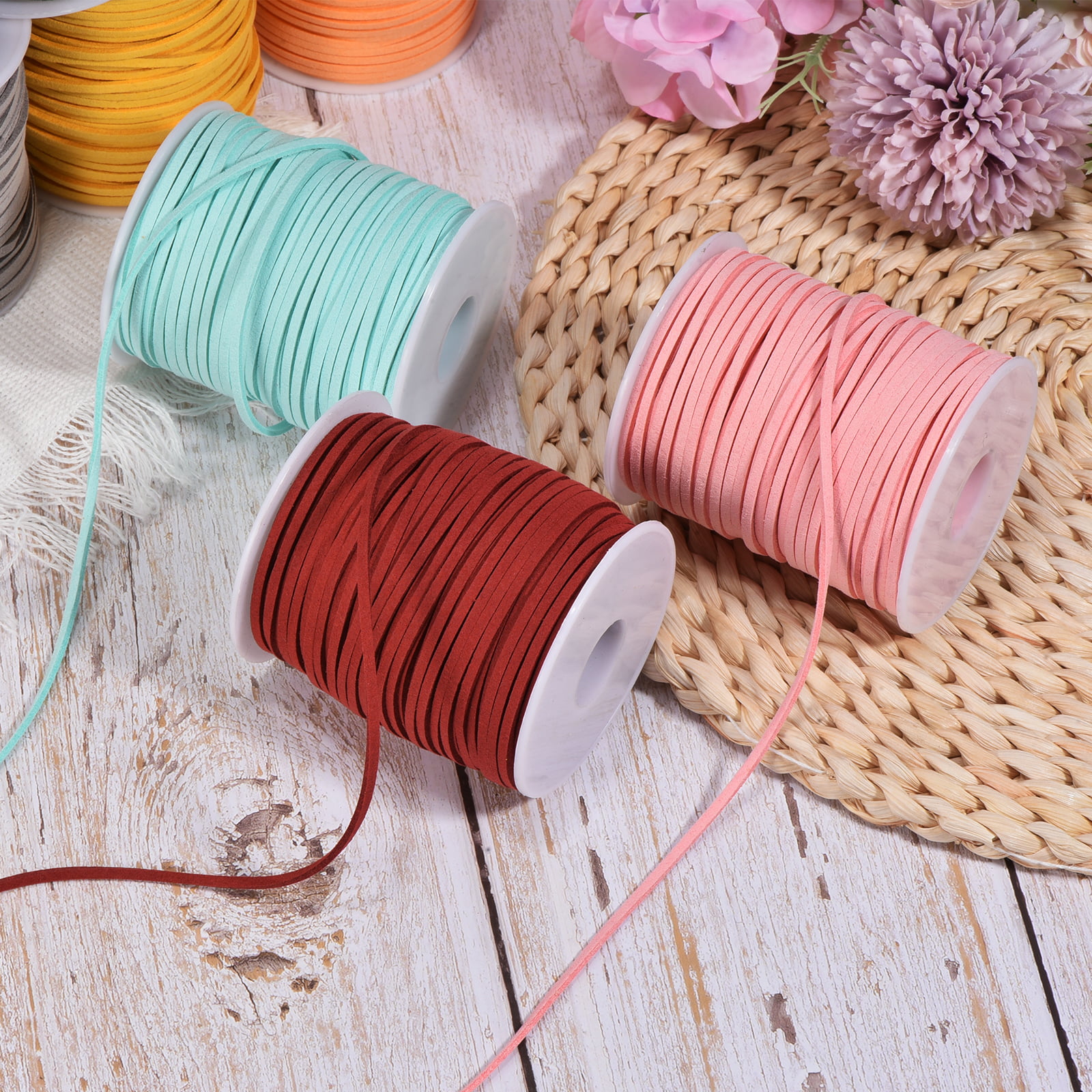 Faux Suede Cord - 3mm Flat - The Bead Shop