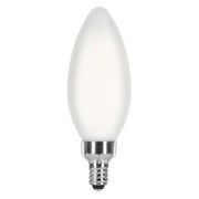 Better Homes & Gardens B10 Vintage LED Light Bulb, 40 watts Soft White Porcelain, E12, Dim, 4 Pack