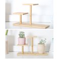 thumbnail image 4 of Please Check If There Are Any Missing Boards When Incoming Goods Bamboo Desktop Flower Stand, Plant Stand, Kitchen Spice Rack, Packaging Size 37x13x3cm, 4 of 8