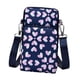 thumbnail image 5 of Bolso para teléfono, ligero, ajustable, con correa para el hombro, estuche de transporte con cremallera, bolso de hombro, para compras, Corazón Sunnimix monedero del teléfono, 5 of 8