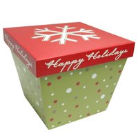 Traditional Dots Trapezoid Box