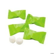 Lime Green Buttermints, Individually Wrapped, 108 Pieces