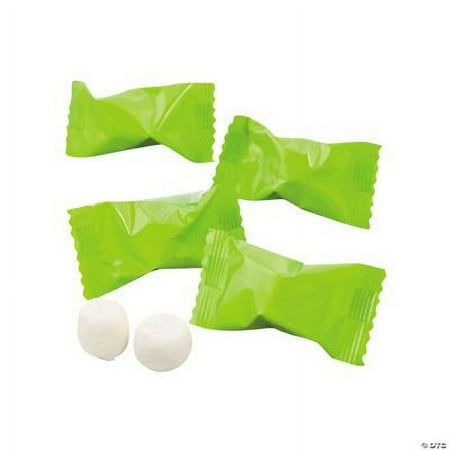 Lime Green Buttermints, Individually Wrapped, 108 Pieces